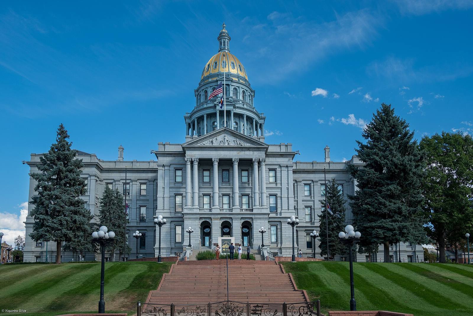 The west front of the Colorado State Capitol. The 75th General Assembly gaveled out its 120-day regular session on May 13, 2026.